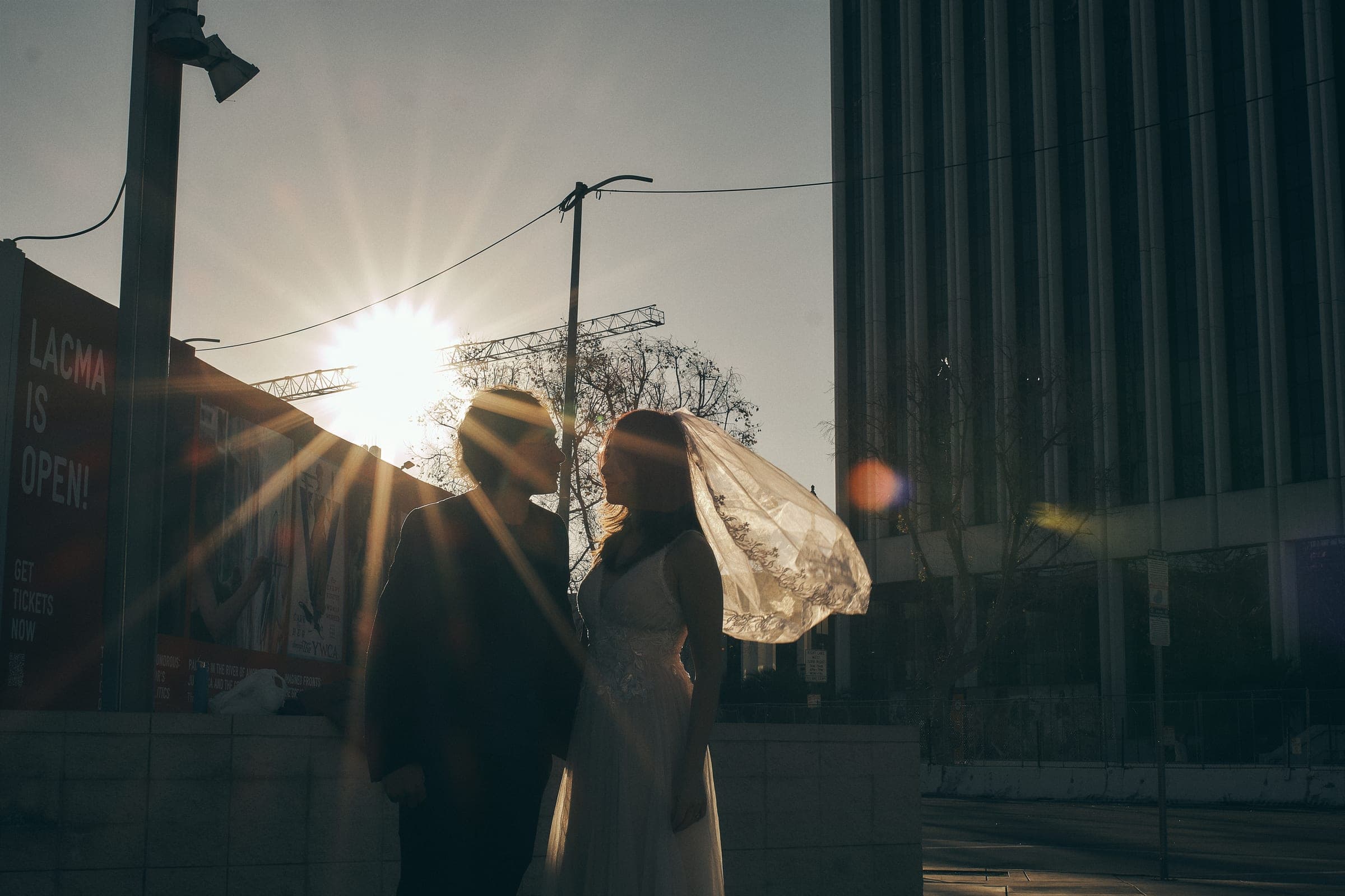 Quang & Hien — pre-wedding photography in Downtown Los Angeles, CA