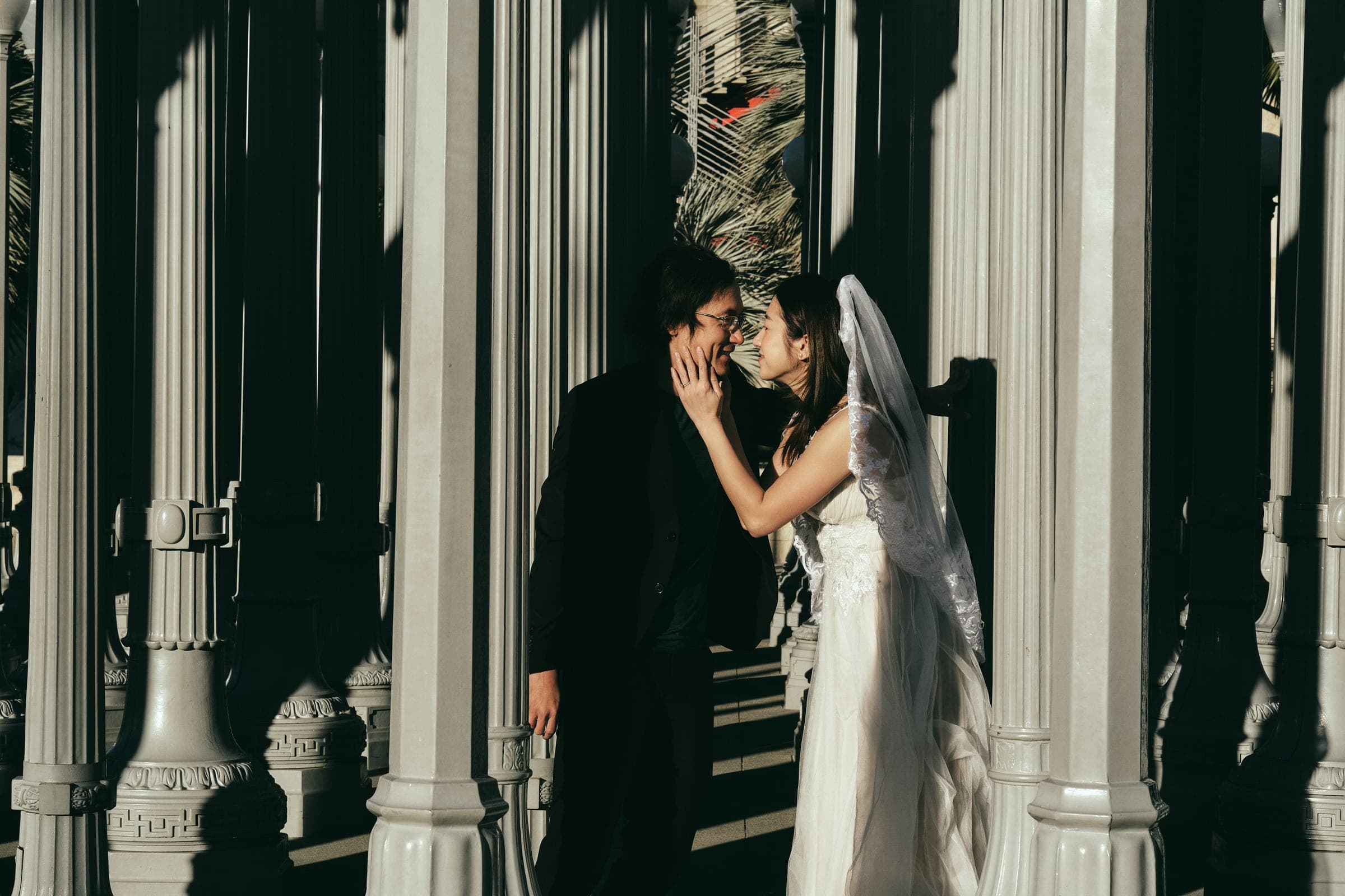 Quang & Hien — LACMA — pre-wedding photography in Downtown Los Angeles, CA — photo 6