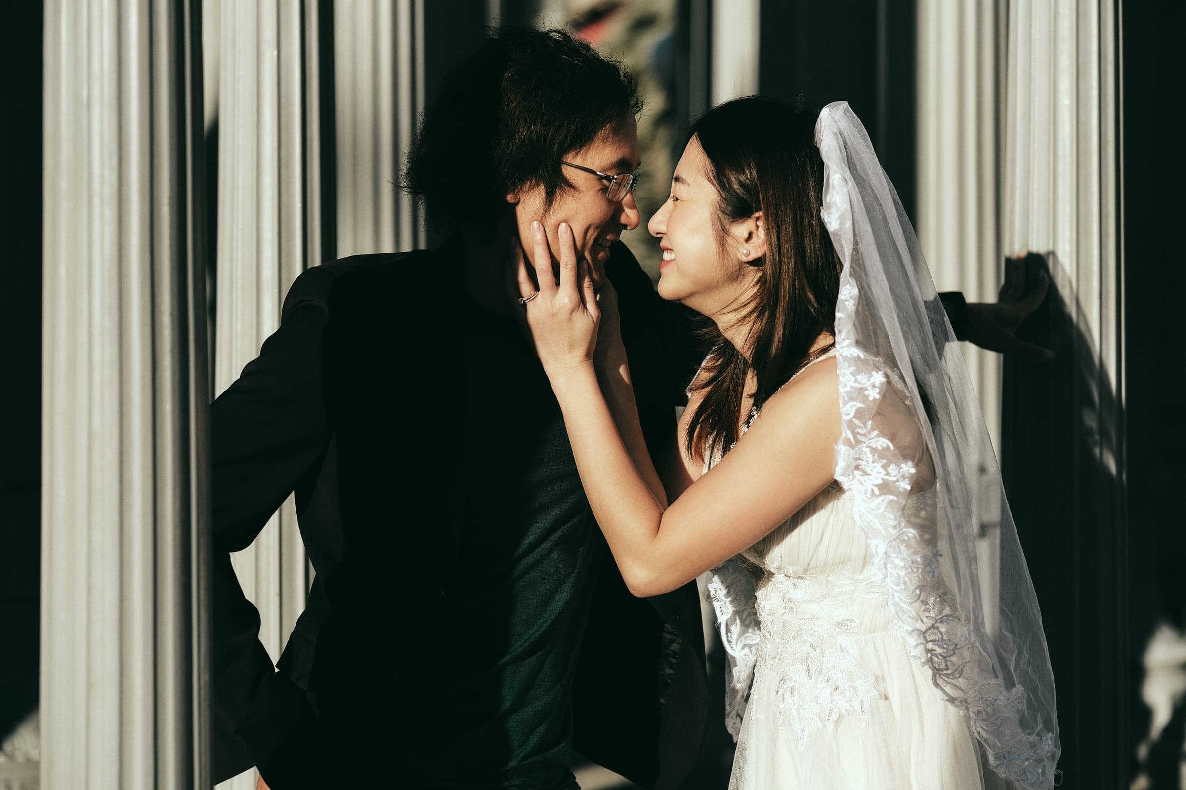 Quang & Hien — LACMA — pre-wedding photography in Downtown Los Angeles, CA — photo 7