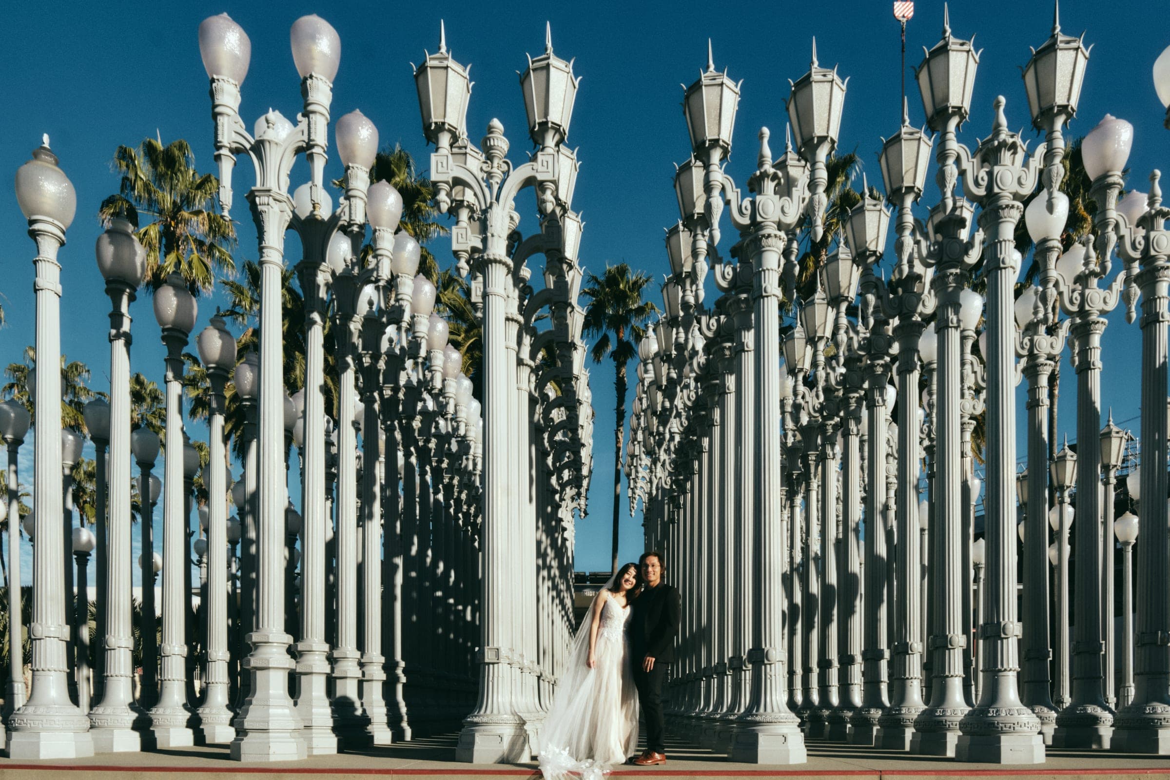 Quang & Hien — LACMA — pre-wedding photography in Downtown Los Angeles, CA — photo 19