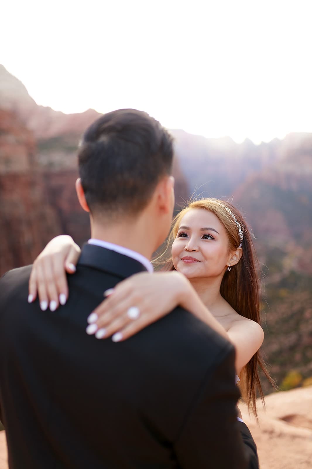 Yen & Jaden — Zion Overlook Scene — photo 46