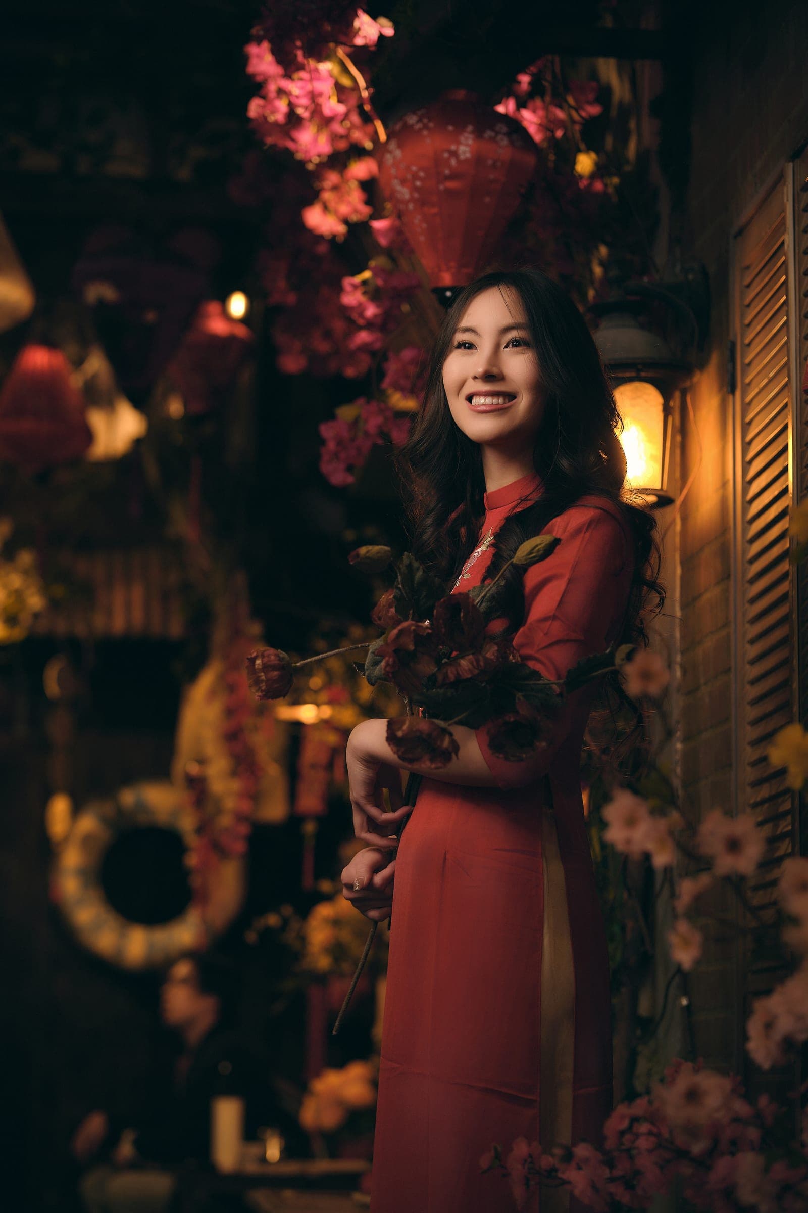 Áo Dài Vintage — portrait photography